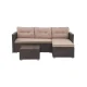 M0105 Joivi Patio Outdoor set Brown