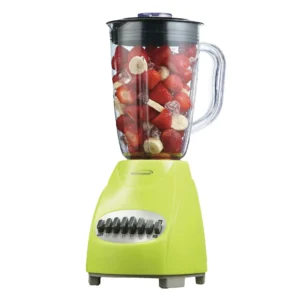 H255 Brentwood Appliances JB-220G 12-Speed Blender with Plastic Jar (Lime Green)
