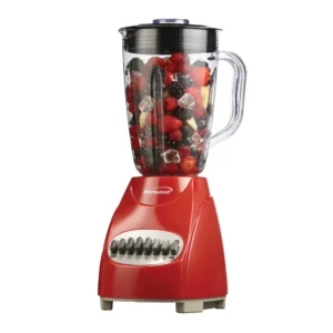 H255 Brentwood Red 350W 12 Speed + Pulse Blender JB-220R